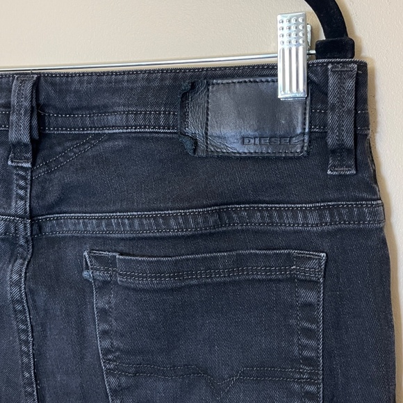 Diesel Thavar Slim Skinny Jeans - Men's Size 33*32 - Black - Picture 4 of 13